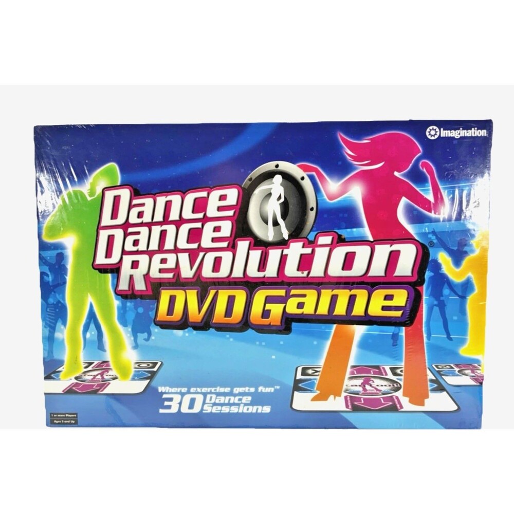 DDR Dance Dance Revolution DVD Game Vintage 2006 New Factory Sealed